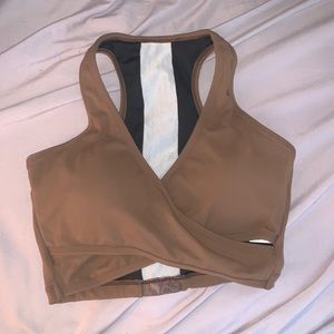 NVGTN Brown Sports Bra